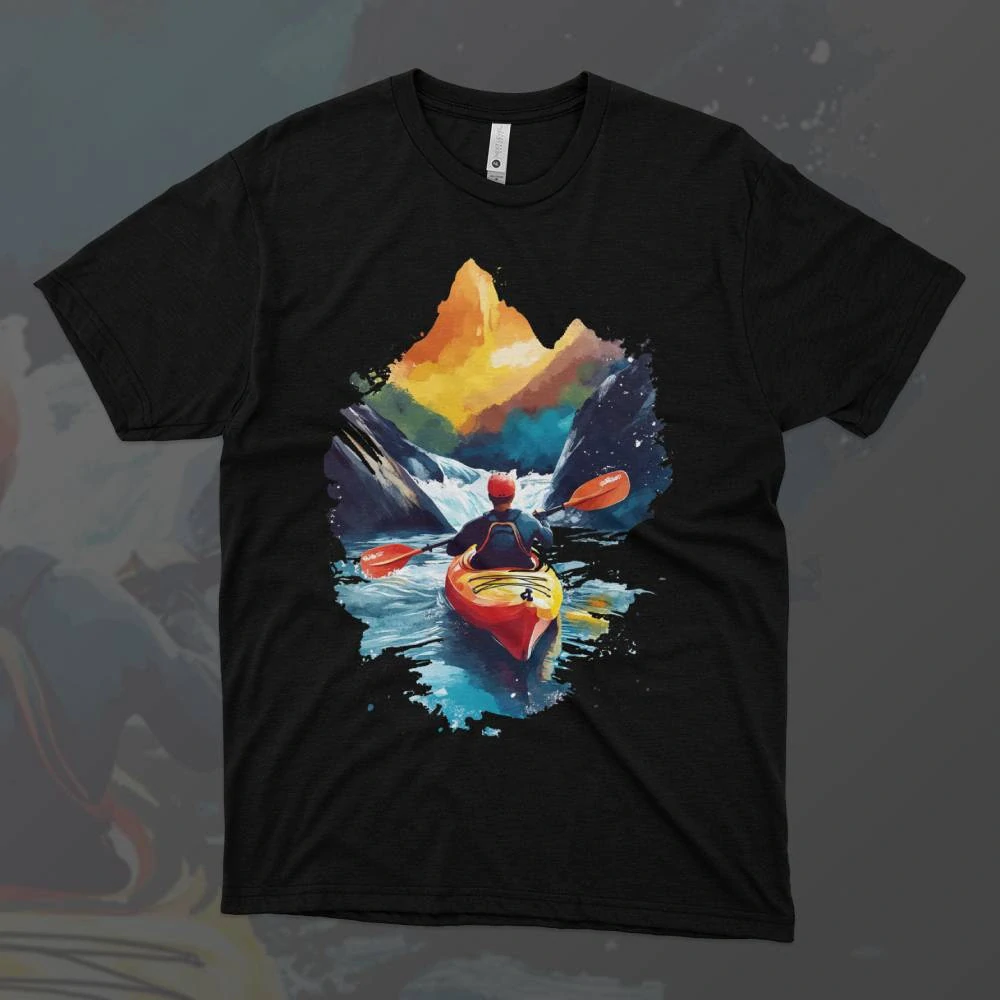 Dámské tričko - Divoké peřeje - Svobodná příroda