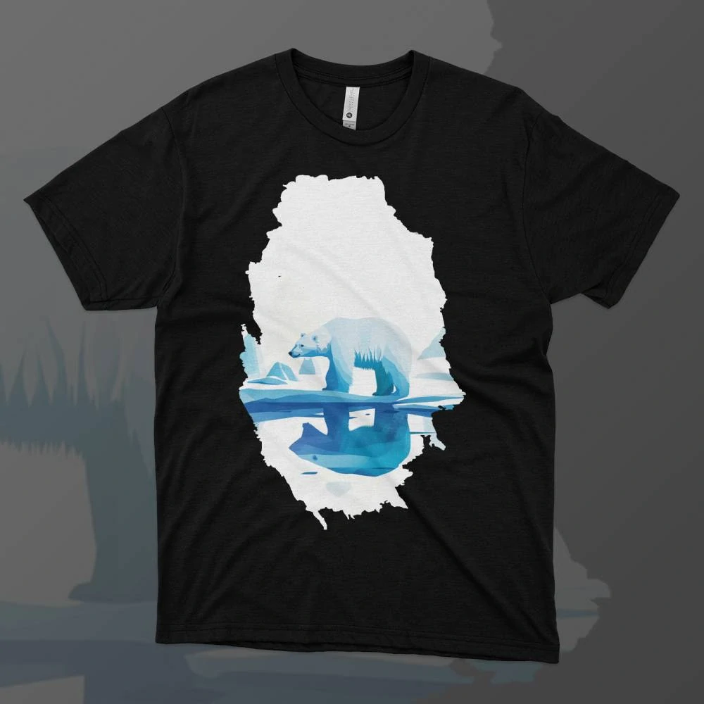 Pánské tričko - Lední stín - Svobodná příroda