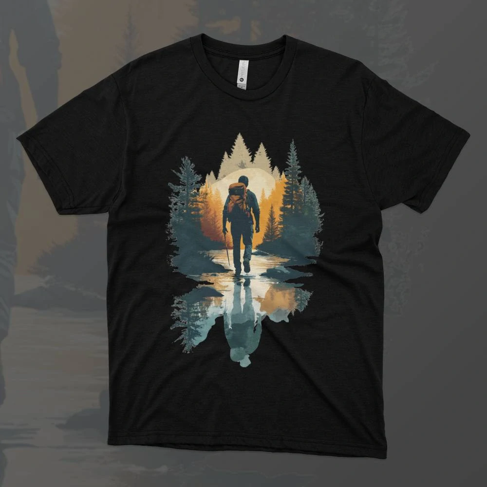 Dámské tričko - Lesní stezka - Svobodná příroda