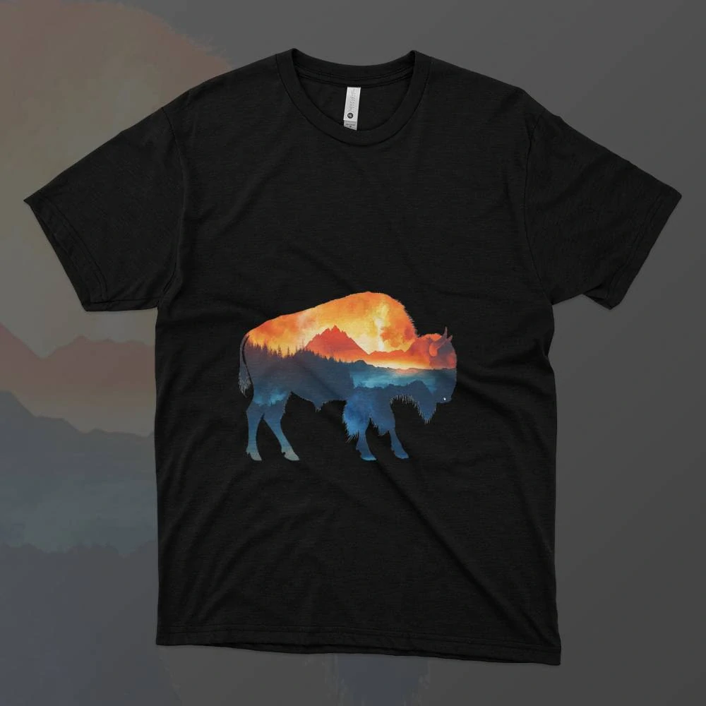 Pánské tričko - Pán prérií - Svobodná příroda