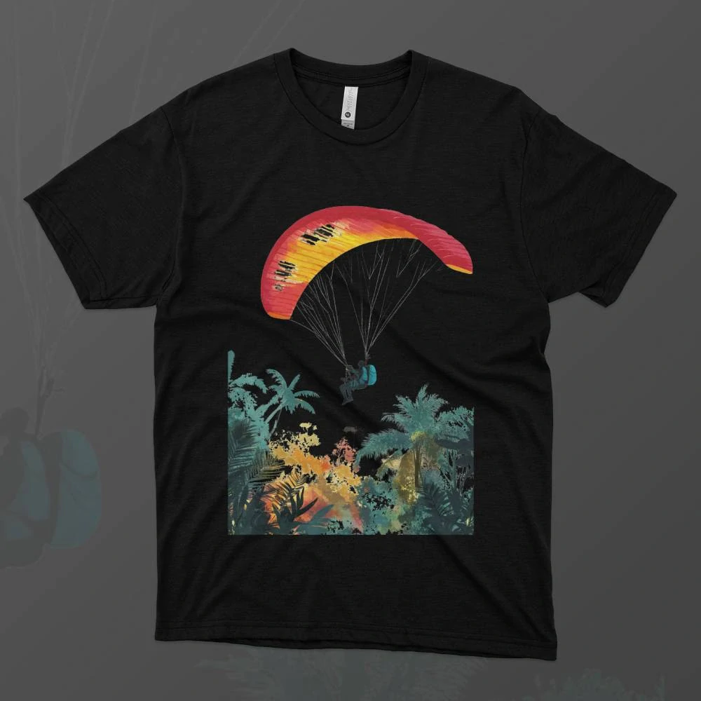 Pánské tričko - Paragliding nad světem - Svobodná příroda