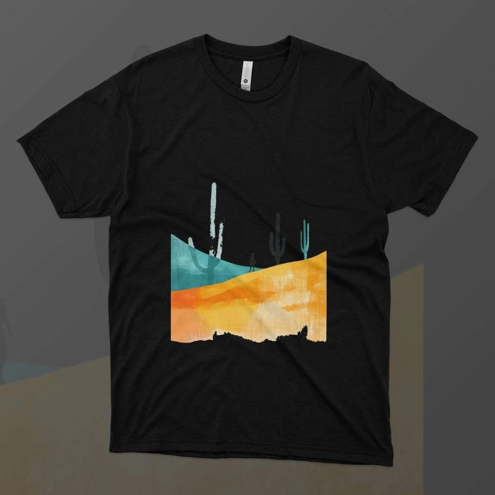 Pánské tričko -  Písečná stezka - Svobodná příroda