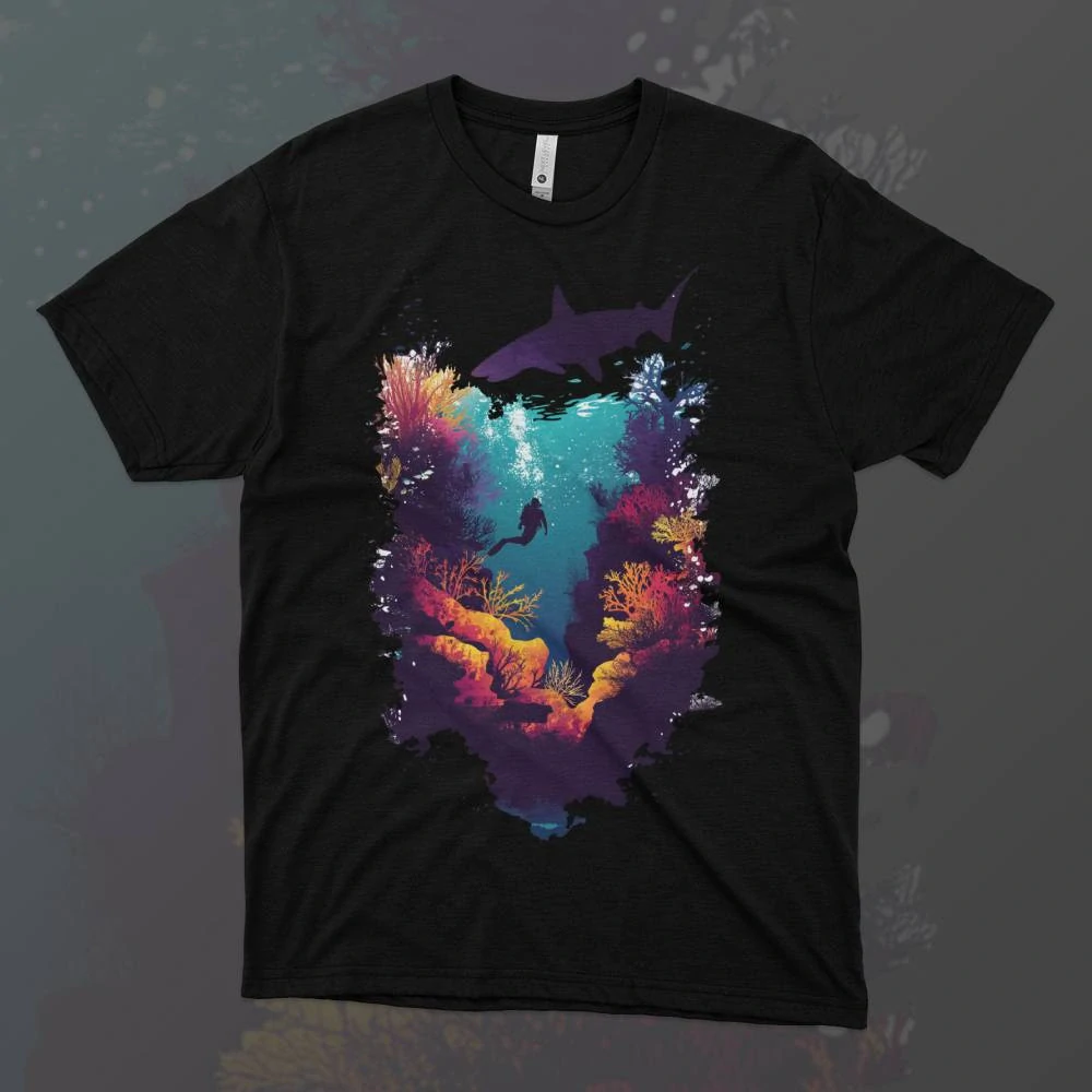 Dámské tričko - Podmořská brána - Svobodná příroda