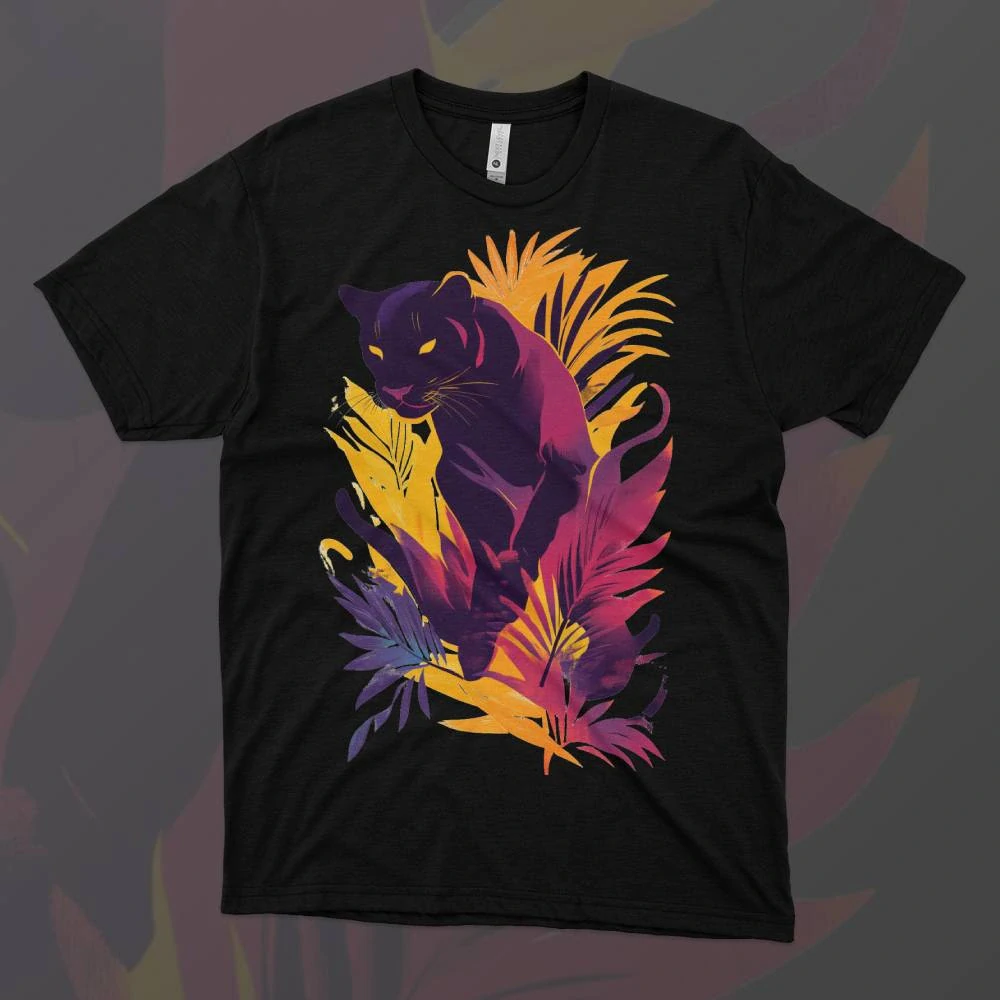 Pánské tričko - Stín džungle - Svobodná příroda