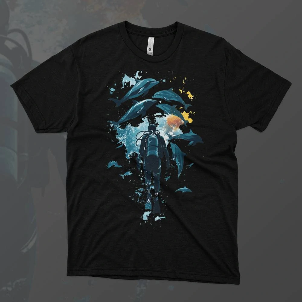 Pánské tričko - Škola ryb - Svobodná příroda