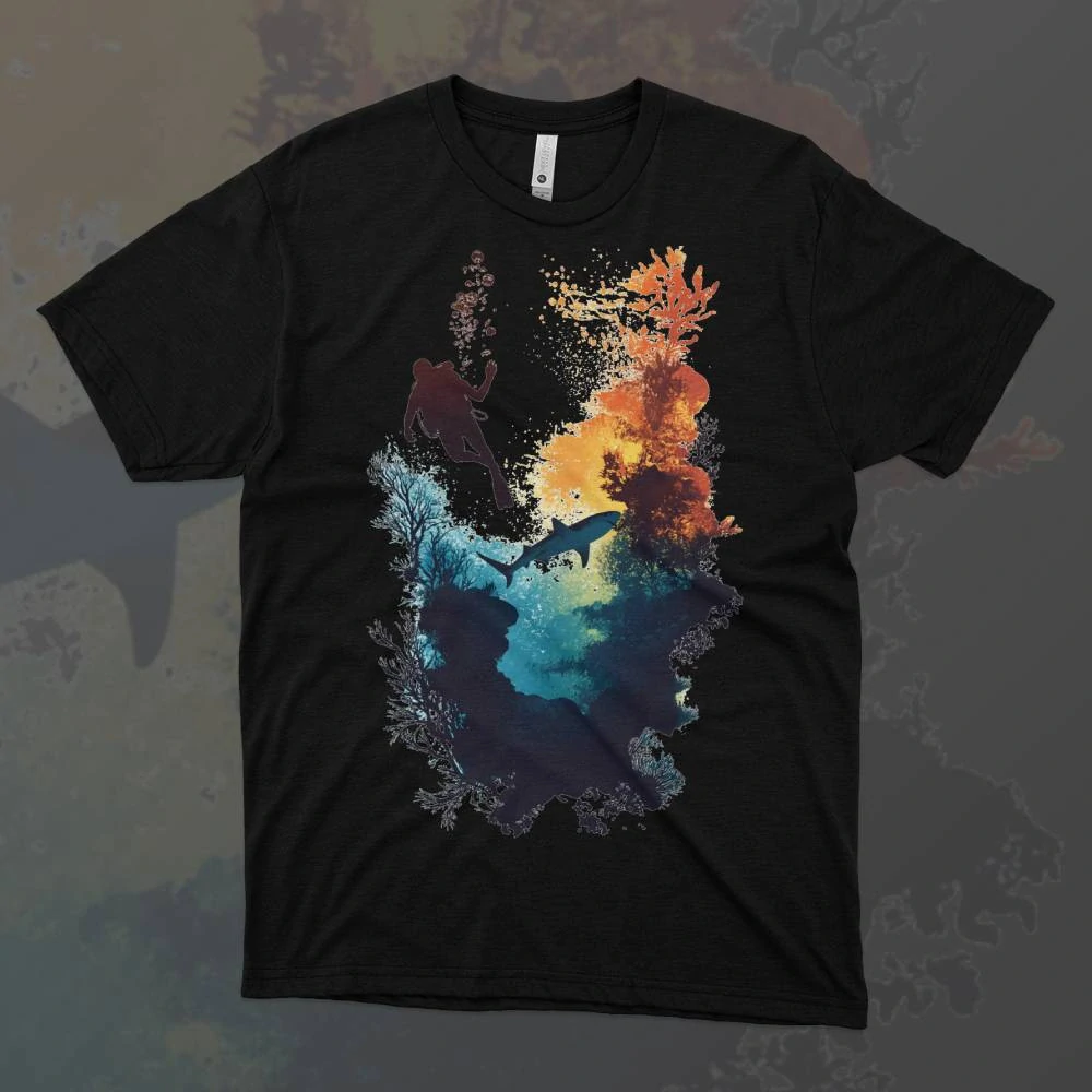 Dámské tričko - Tanec hlubin - Svobodná příroda