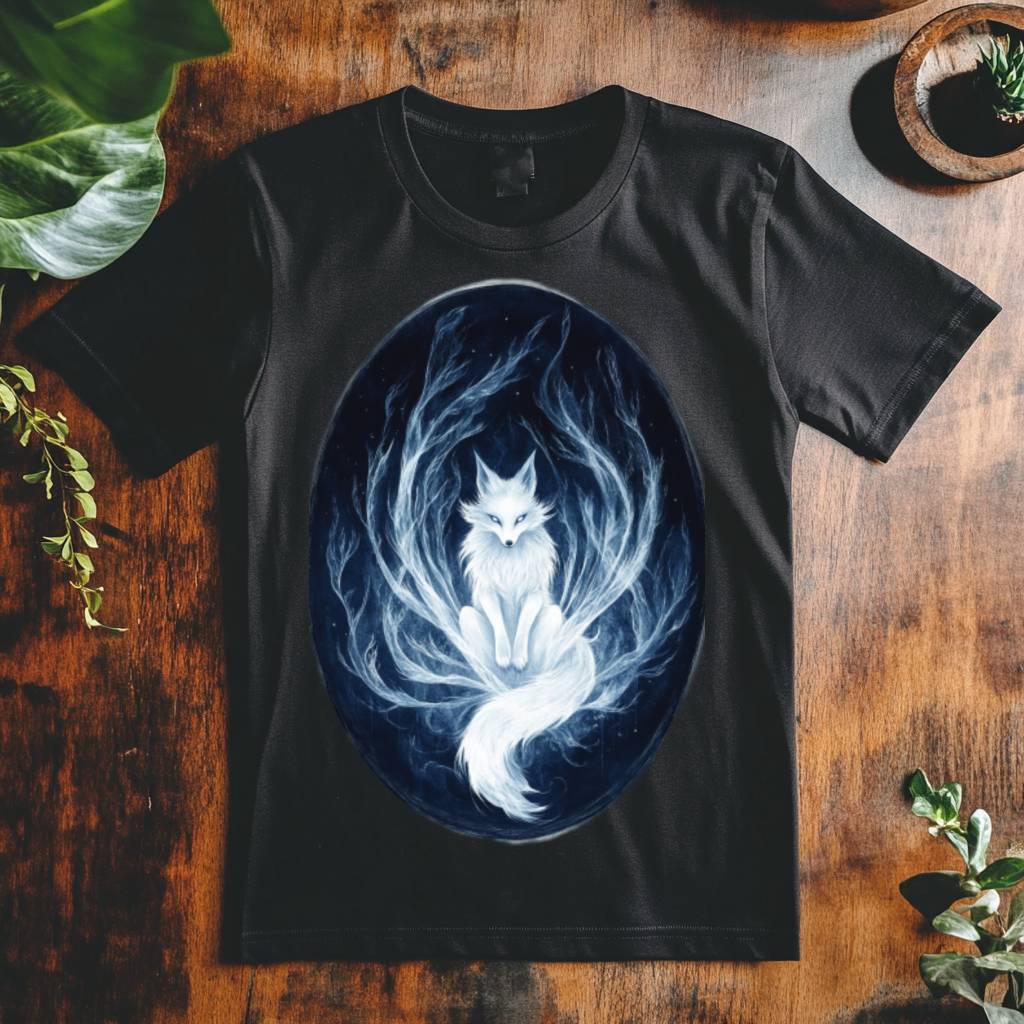 Pánské tričko - Kitsune duši v ohni