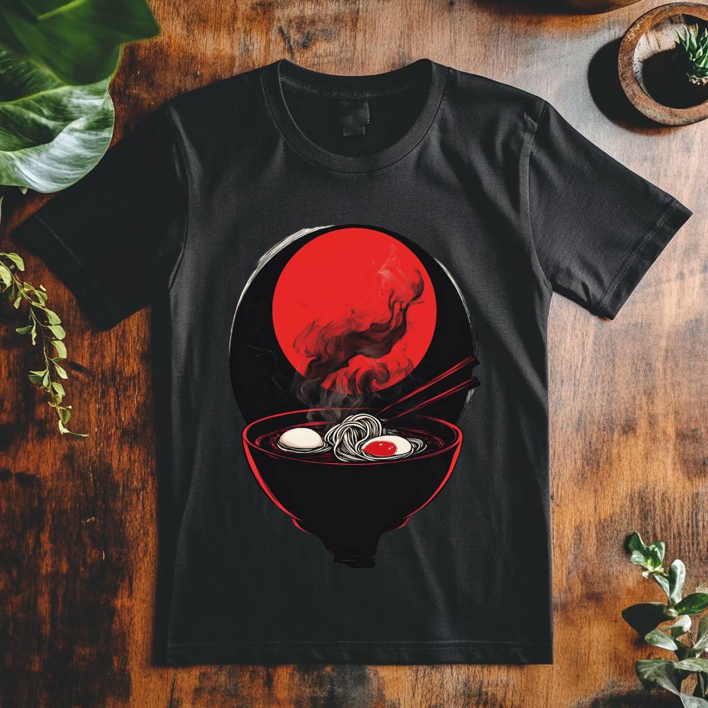 Dámské tričko - Ramen voní noční ulici