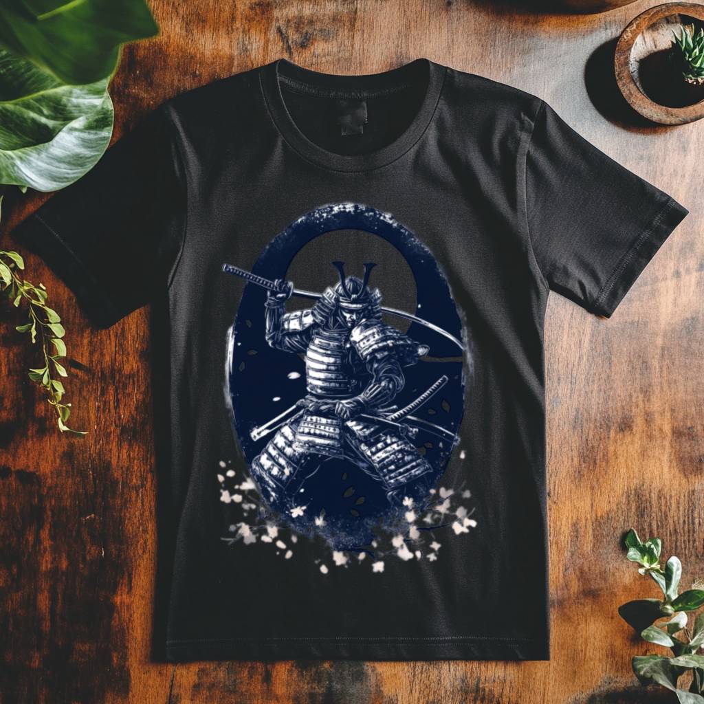 Pánské tričko - Samuraj krev na Sakuře