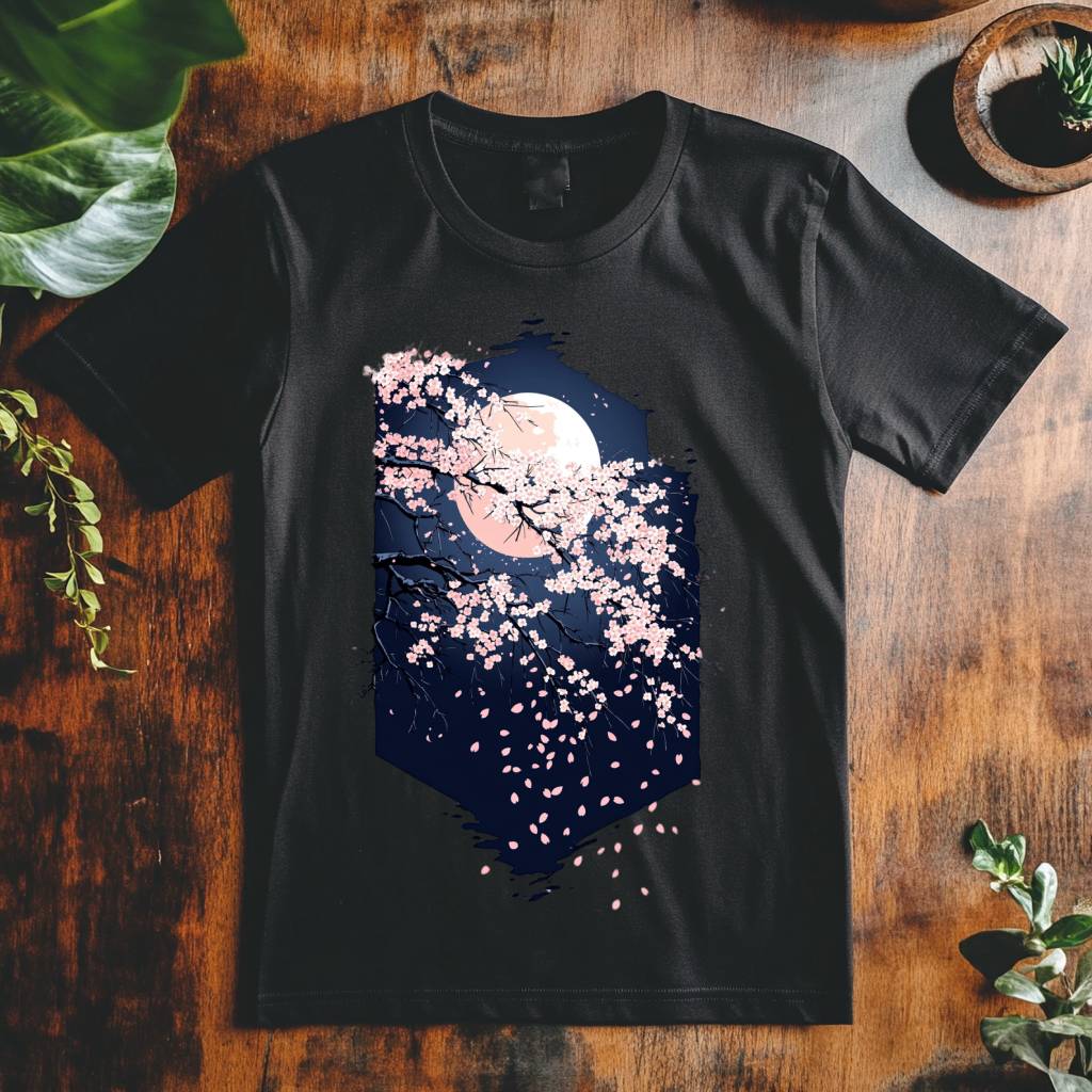 Dámské tričko - Samuraj ve stínu Sakury