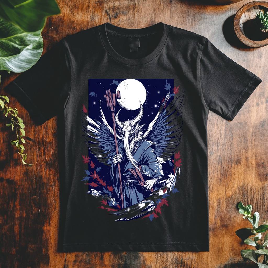 Dámské tričko - Tengu zrozený z bouře