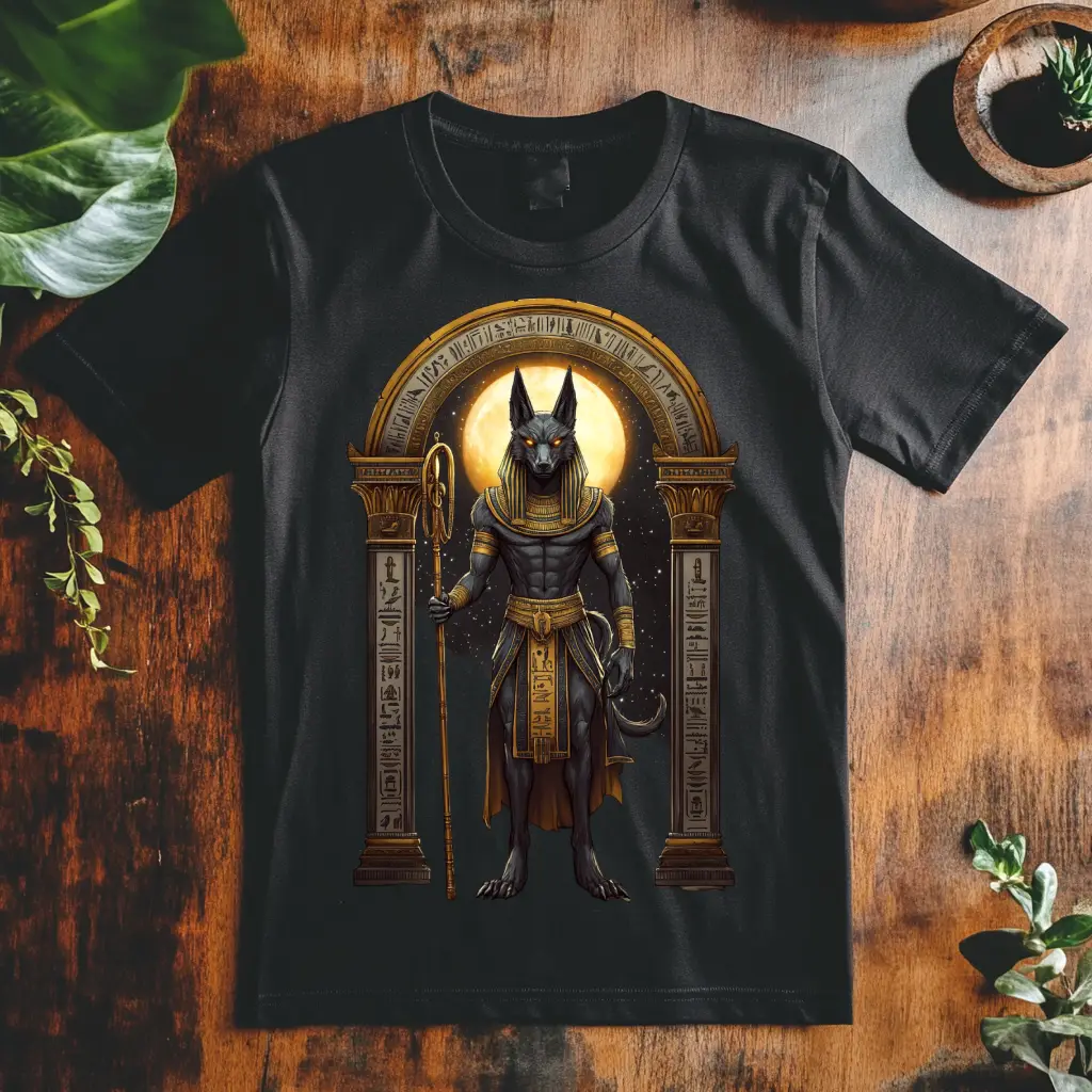 Pánské tričko - Anubis strážce mrtvých