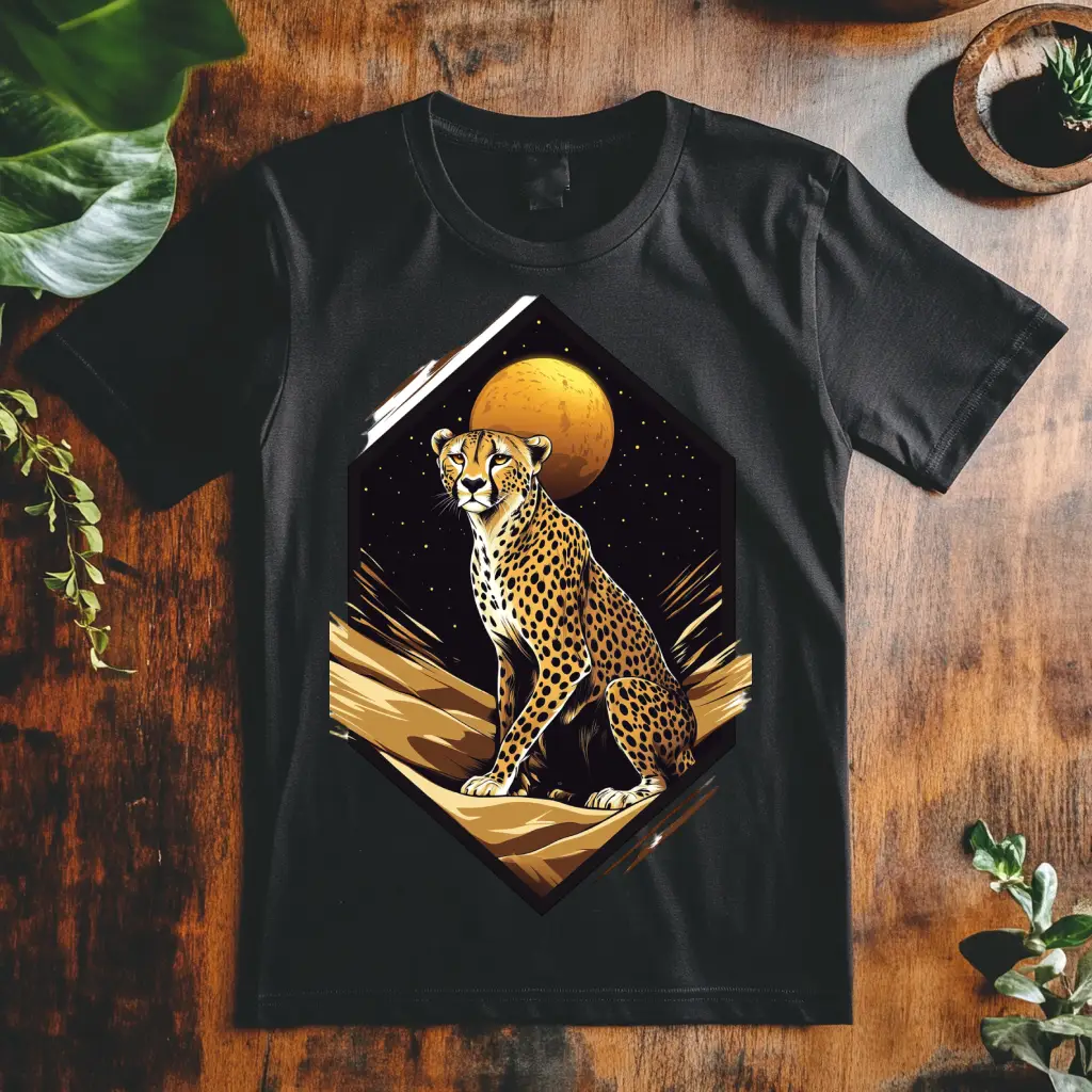 Pánské tričko - Gepard připraven k útoku