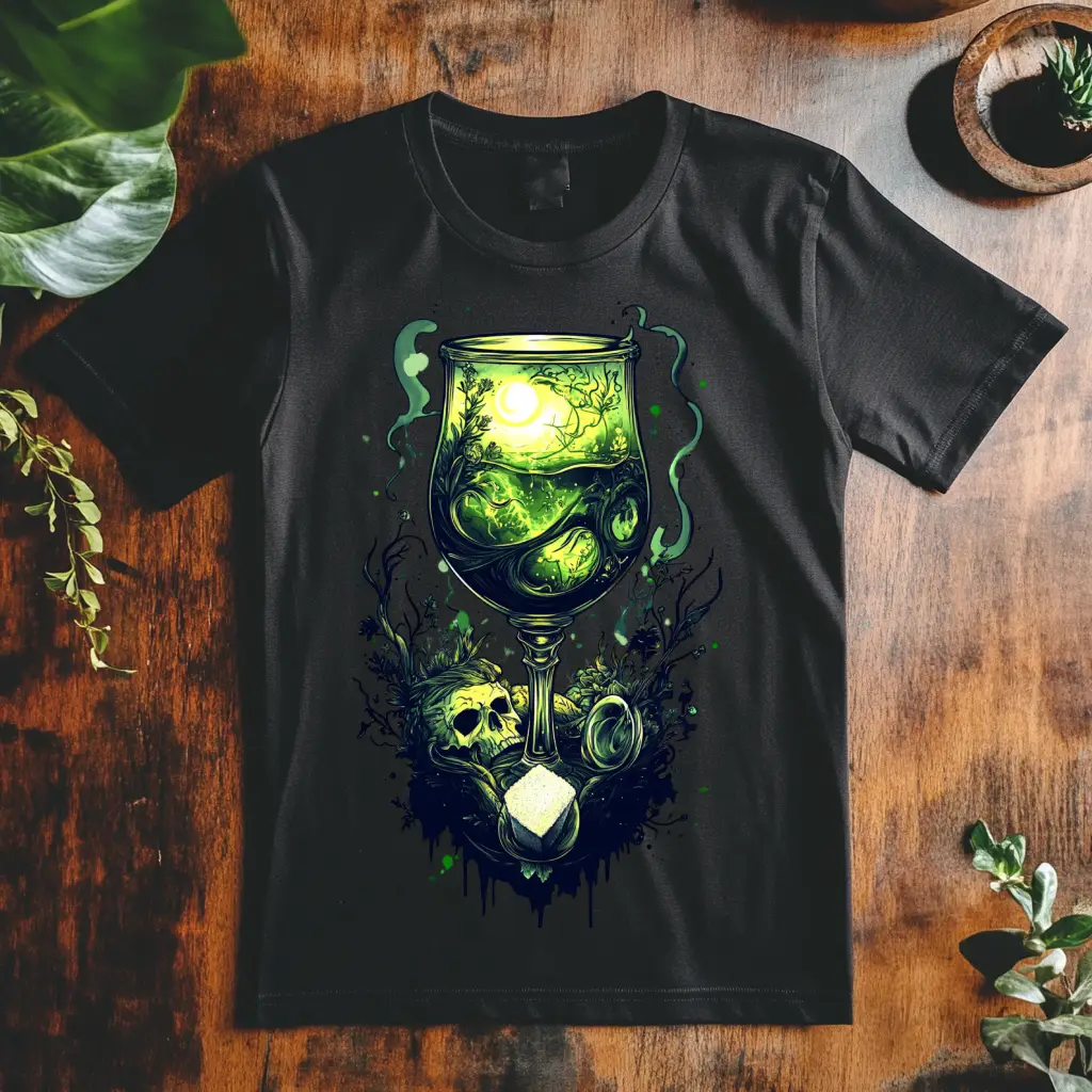 Pánské tričko - Absinth zelený sen