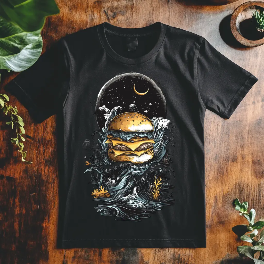 Pánské tričko - Burger voní dálkou