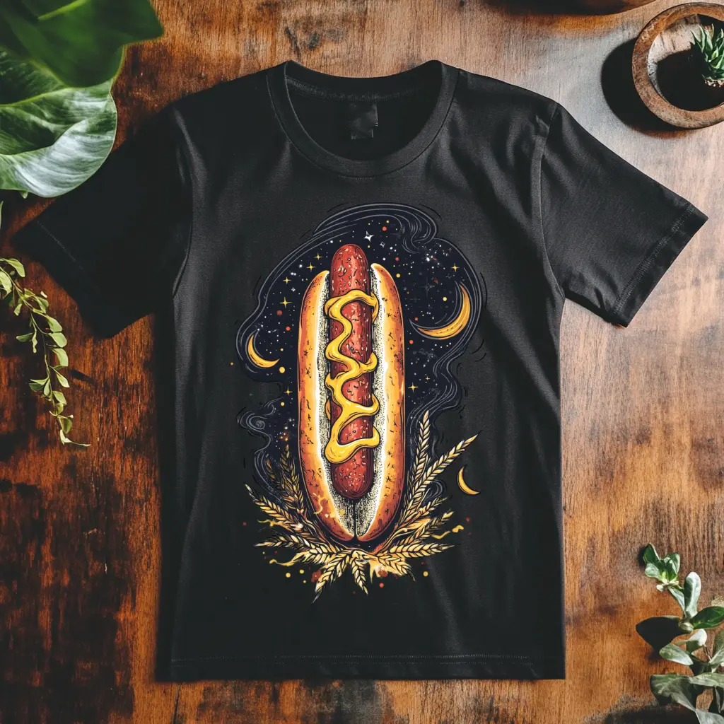 Pánské tričko - Hot Dog noční hlad