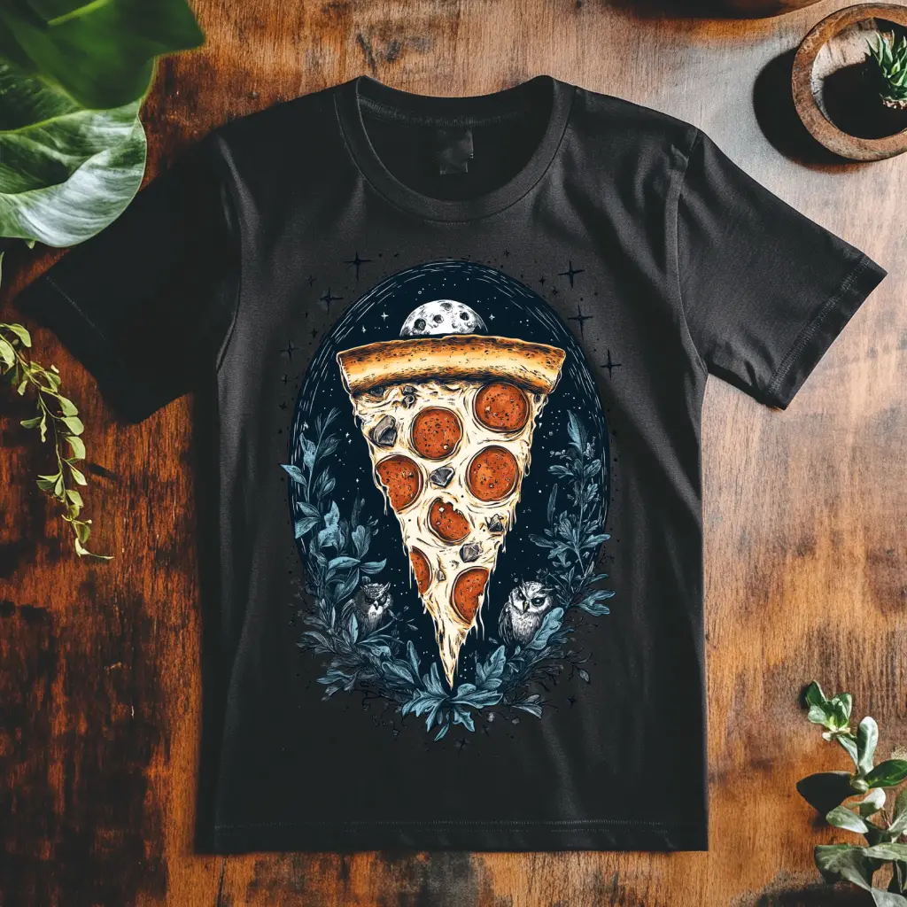 Pánské tričko - Pizza křupavé sen
