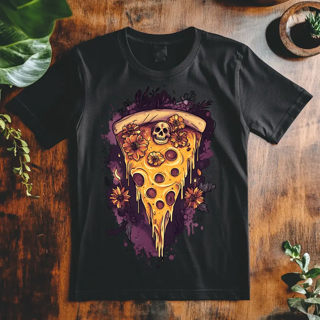 Dámské tričko - Pizza voní štěstím