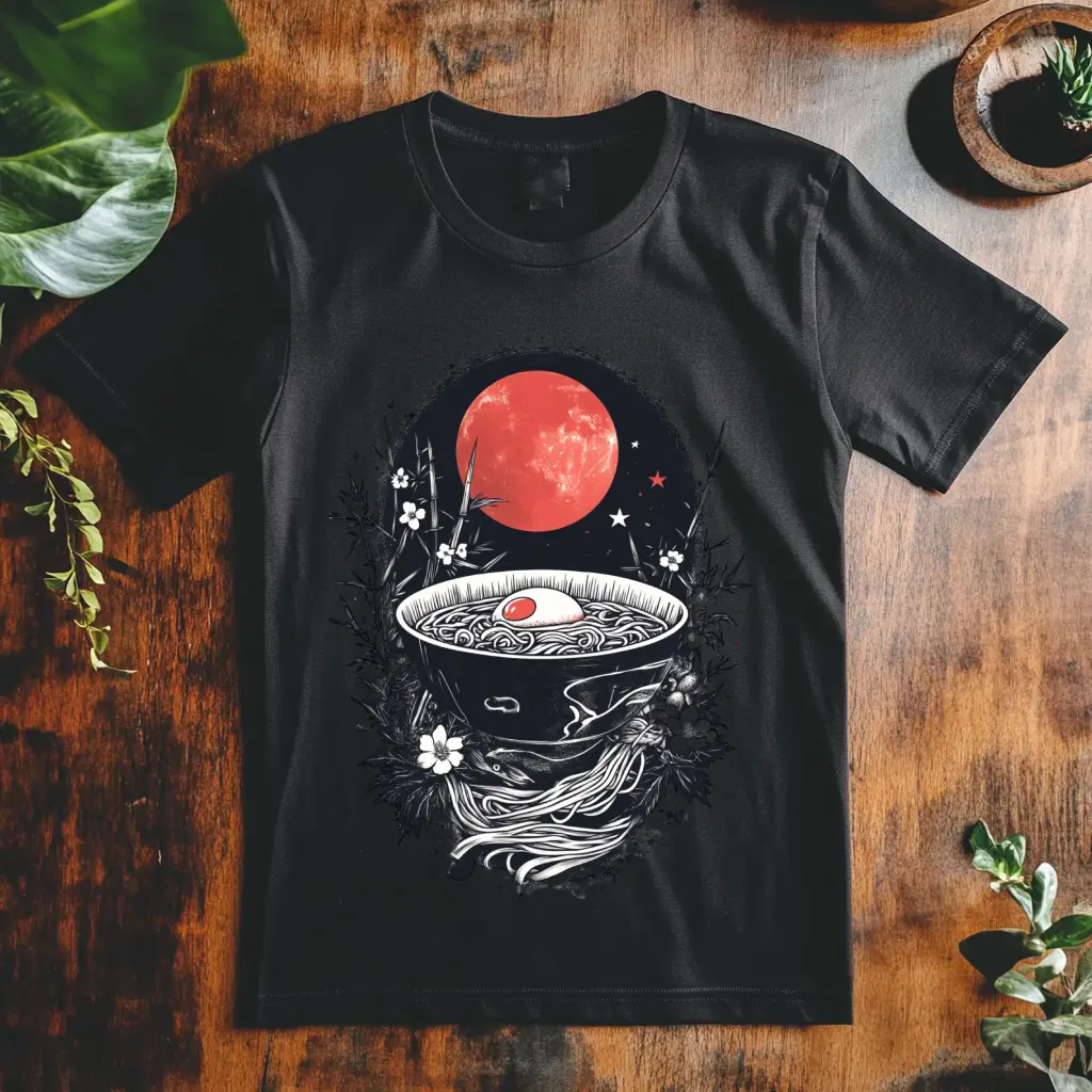 Pánské tričko - Ramen podzimní miska