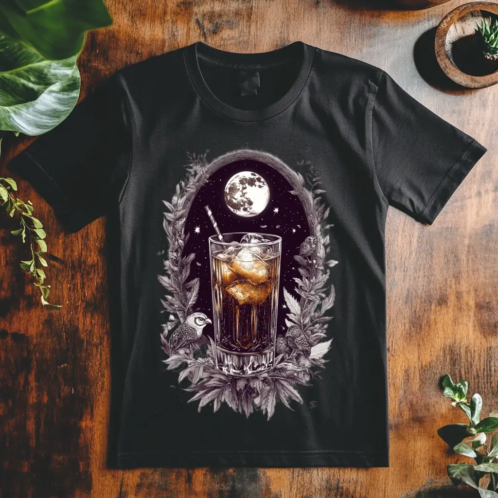 Pánské tričko - Rum Cola ledové večer