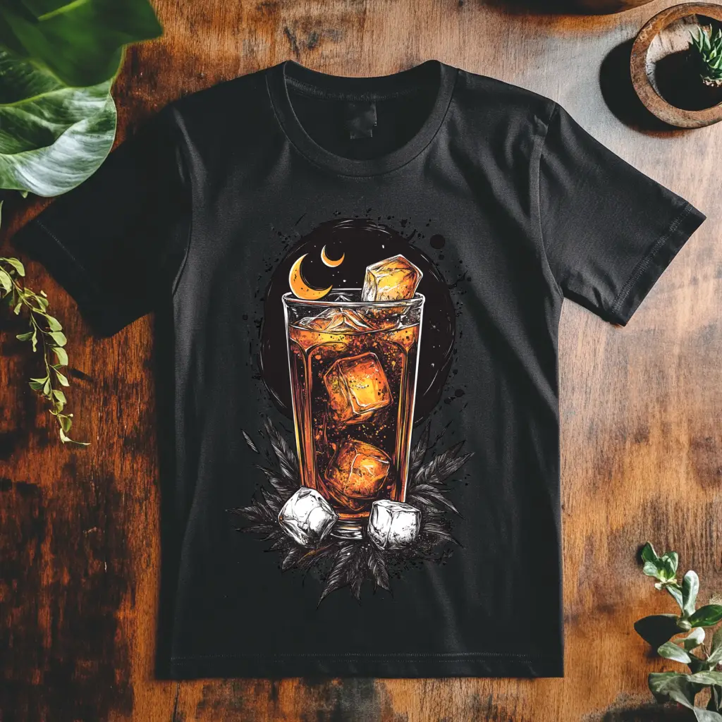Pánské tričko - Rum Cola noční záře