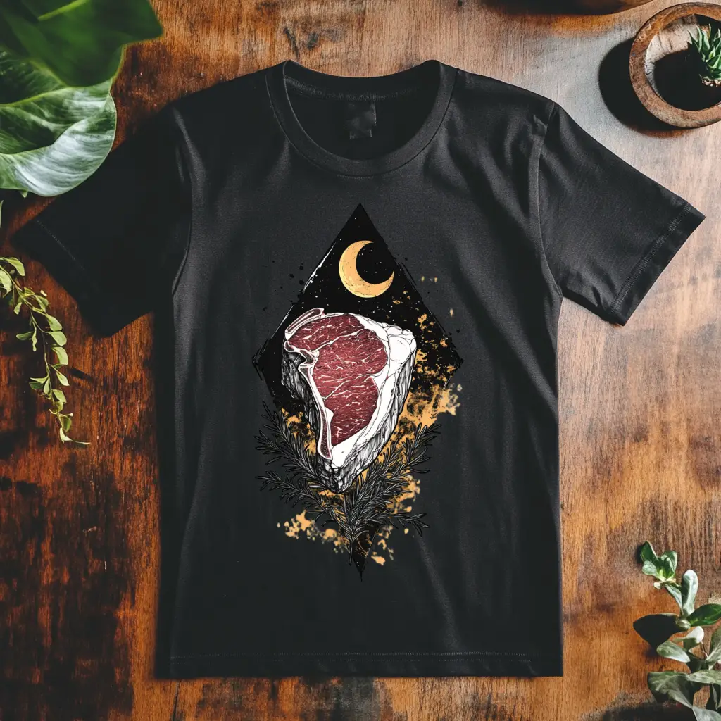 Dámské tričko - Steak dokonalý okamžik