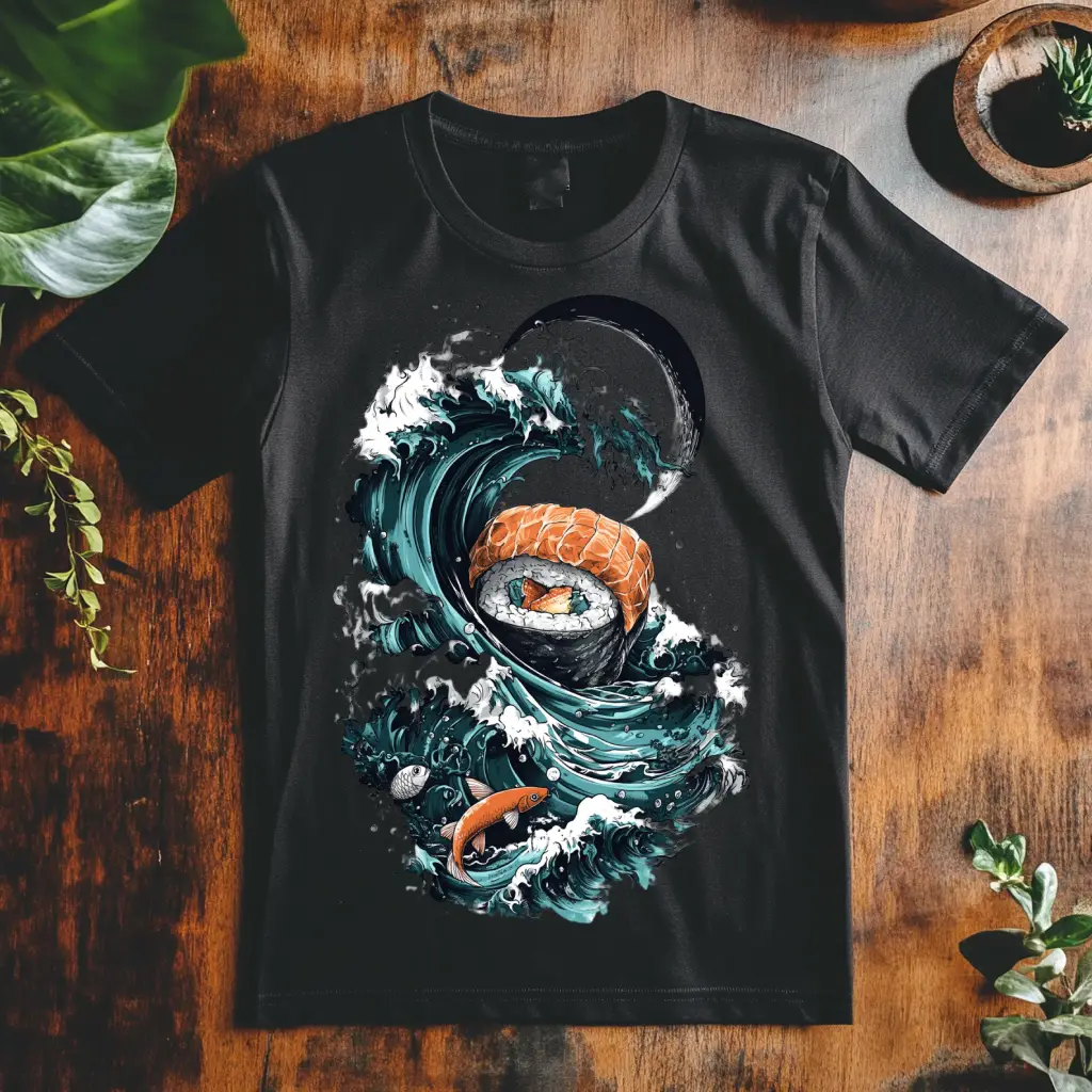 Pánské tričko - Sushi mořský vzpomínka