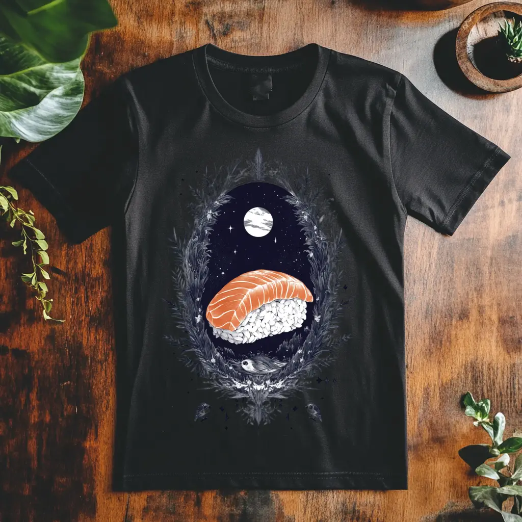 Dámské tričko - Sushi perletový jas