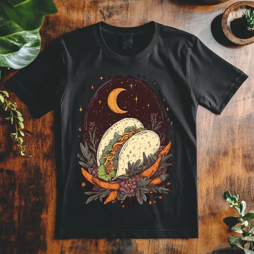 Pánské tričko - Taco barevný večer