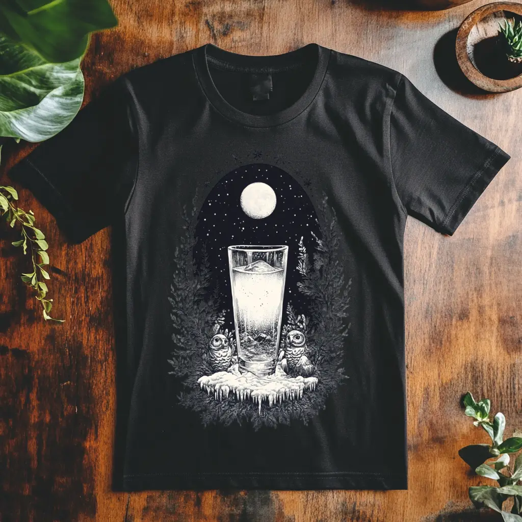 Dámské tričko - Vodka krišťálová noc