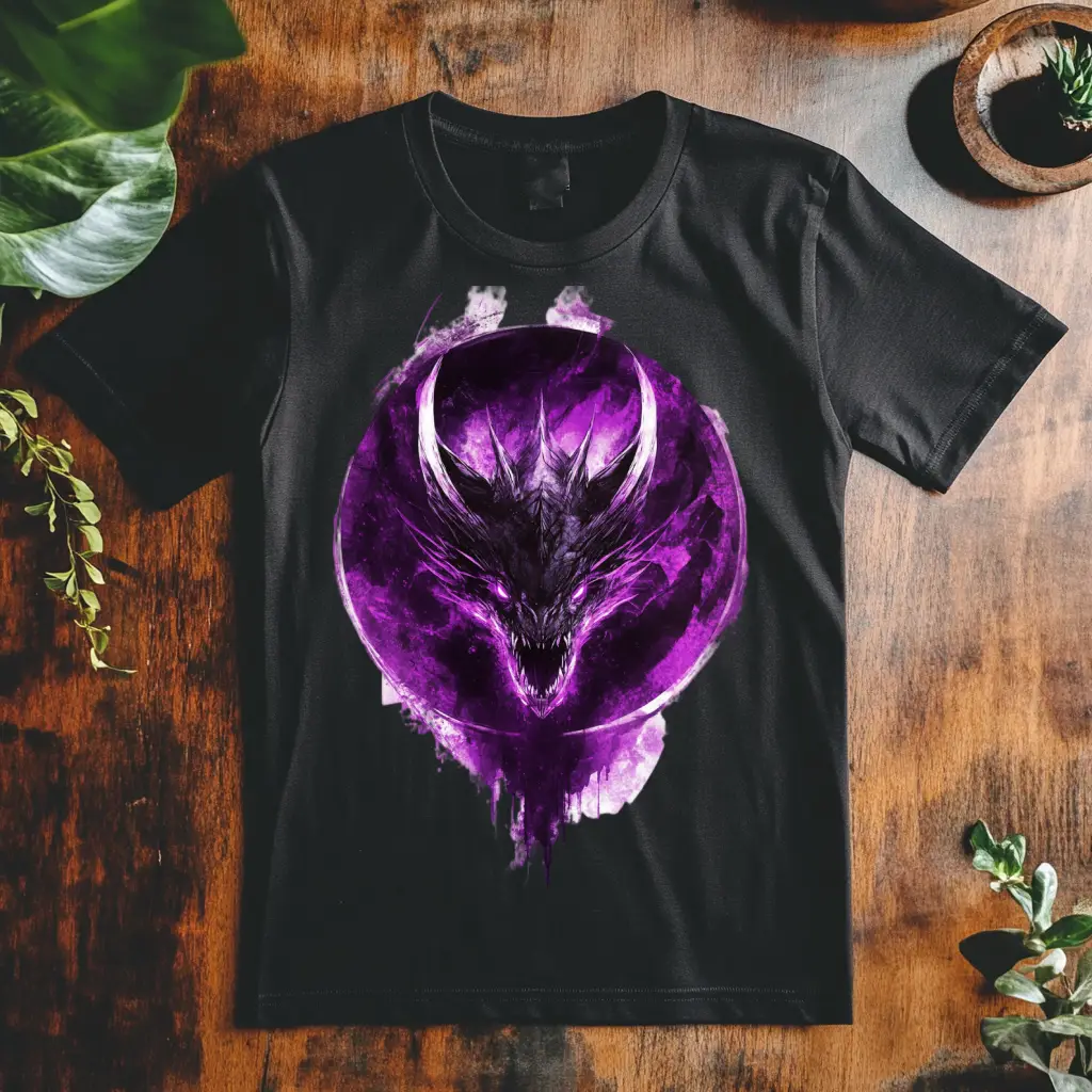Pánské tričko - Drak prázdnota požírá