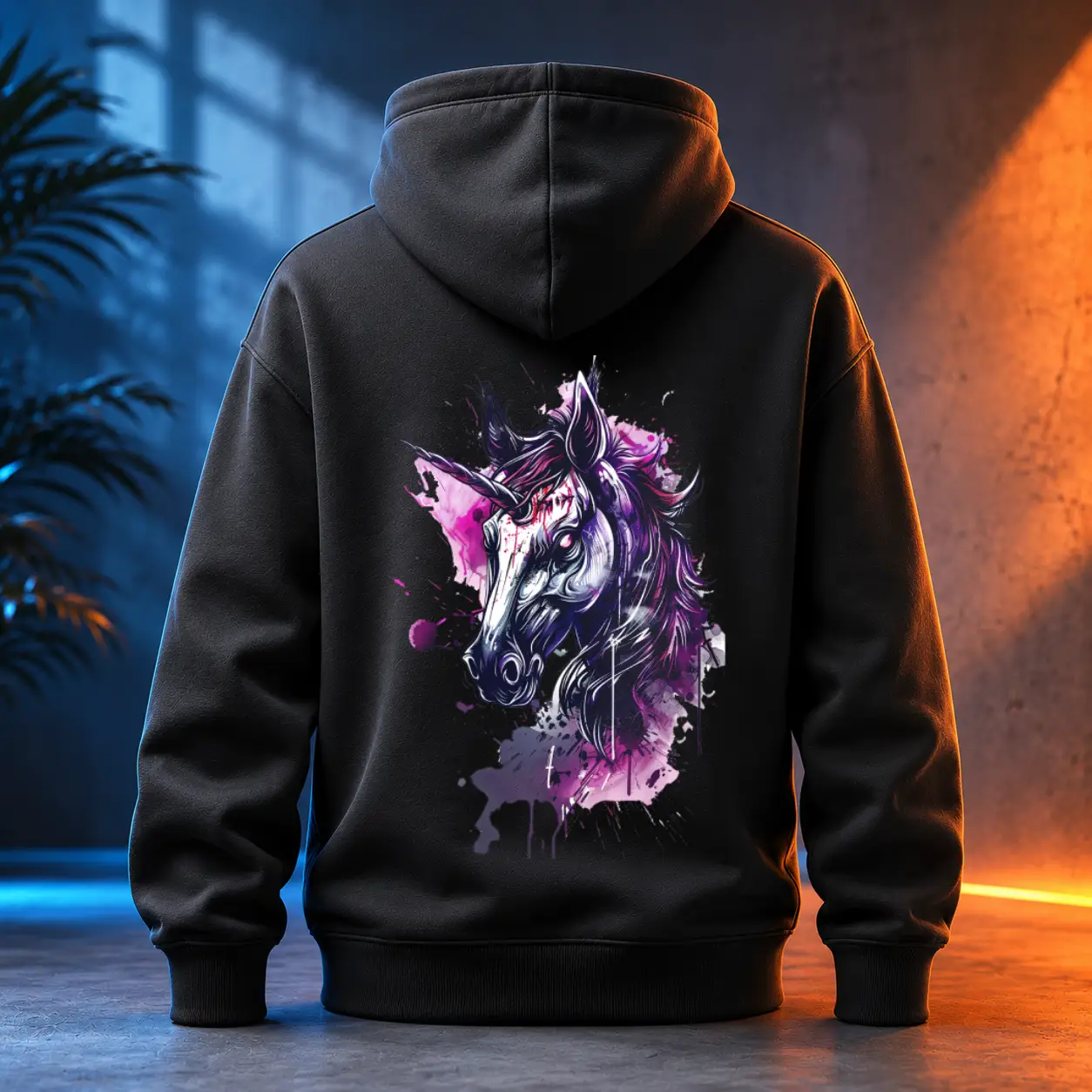 Unisex mikina - Dark Unicorn