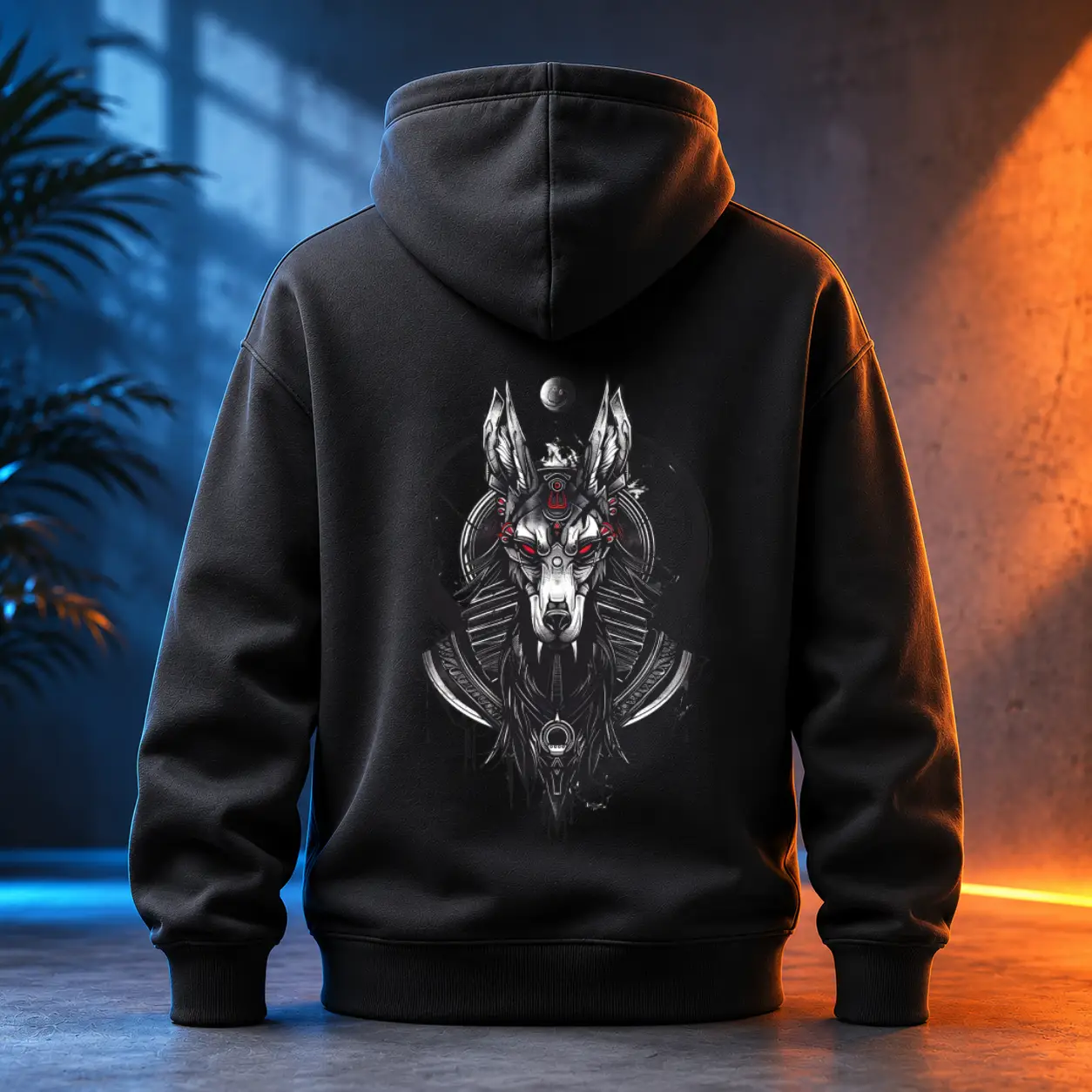 Unisex mikina - The Dark Anubis