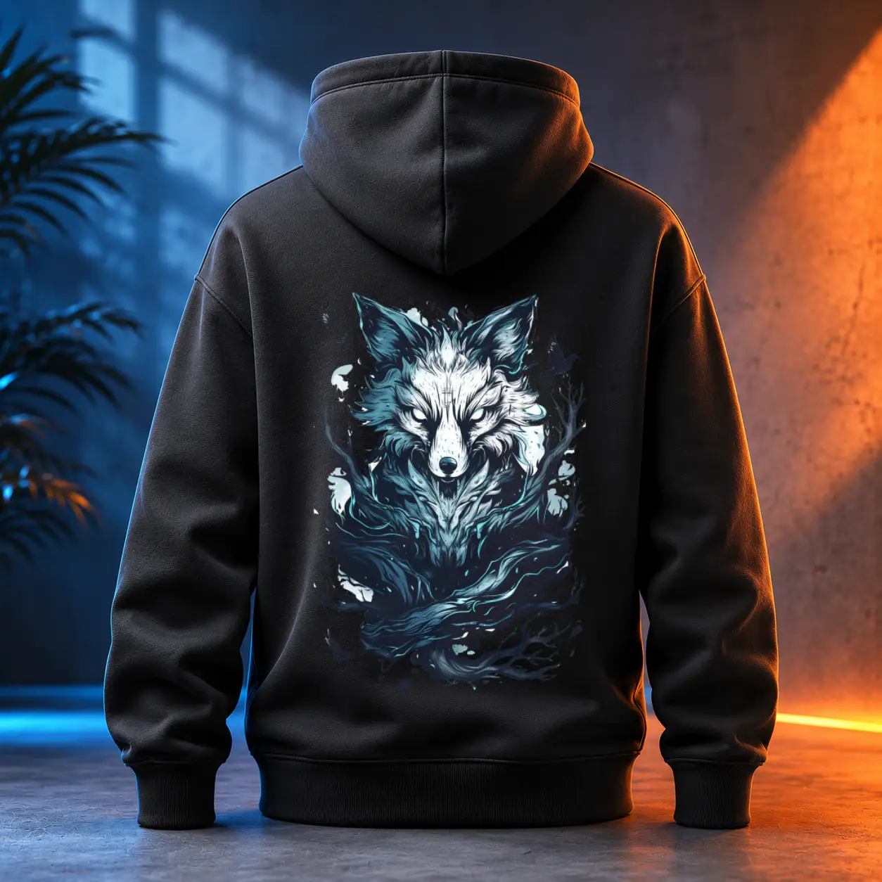 Unisex mikina - Dark Fox