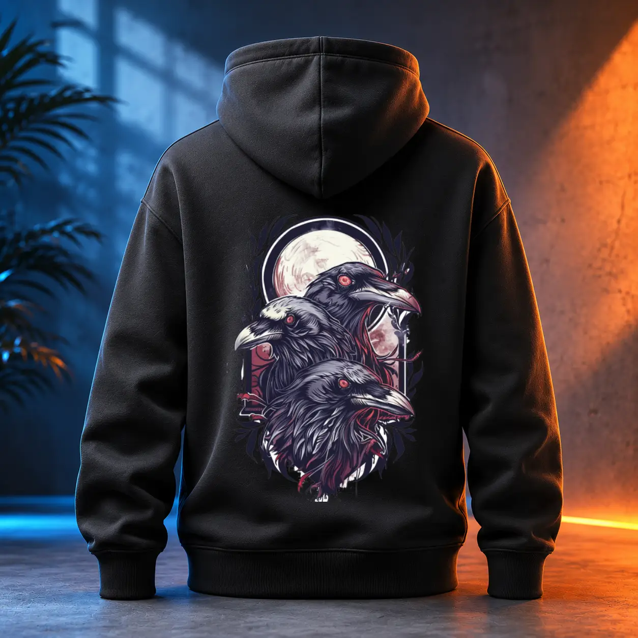 Unisex mikina - Three Ravens