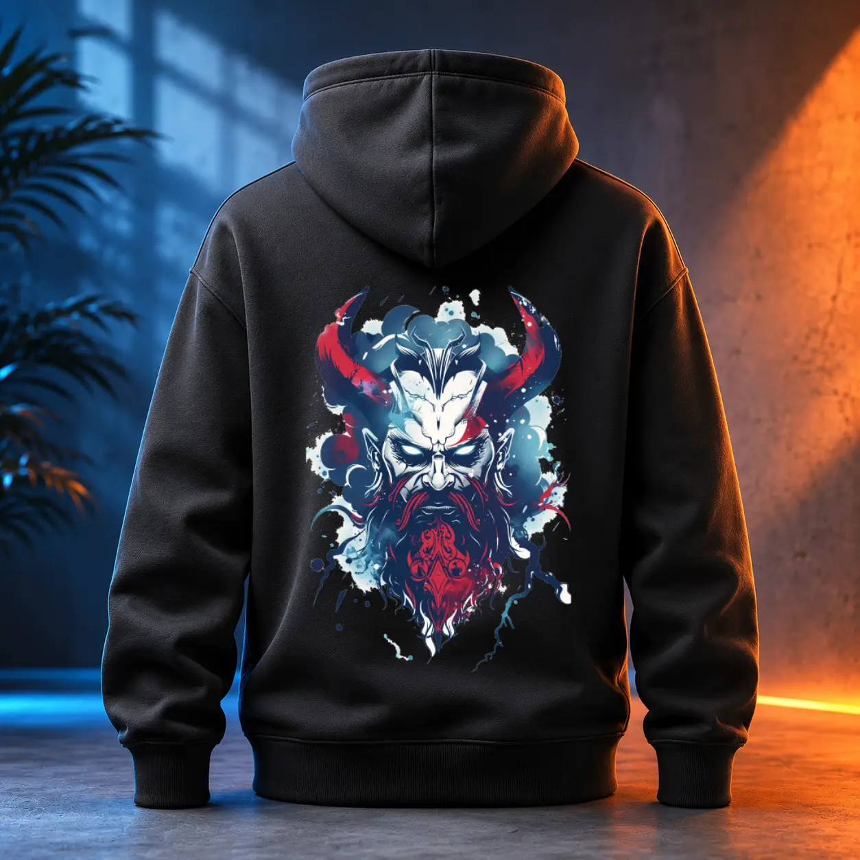 Unisex mikina - Bloodthirsty Viking