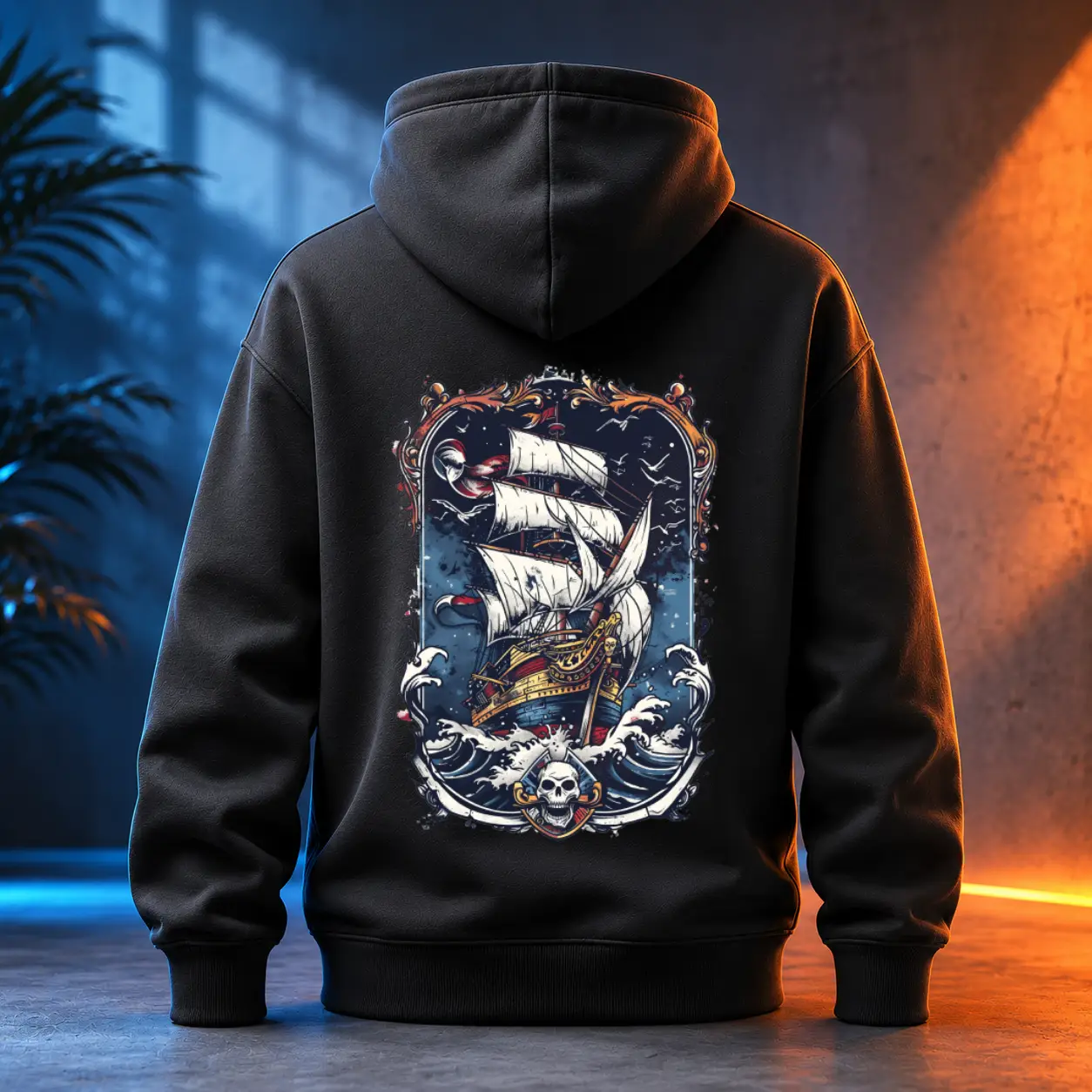 Unisex mikina - Ghostly Ship