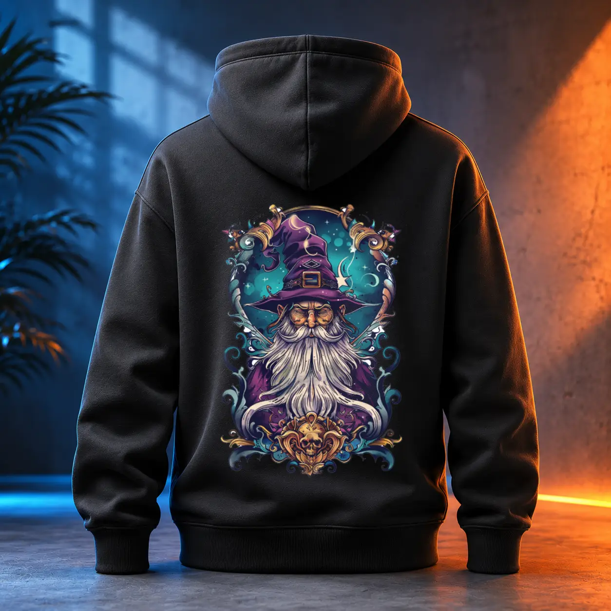 Unisex mikina - Nightmarish Wizard