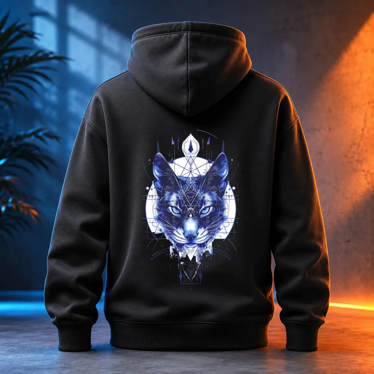 Unisex mikina - Arcane Cat