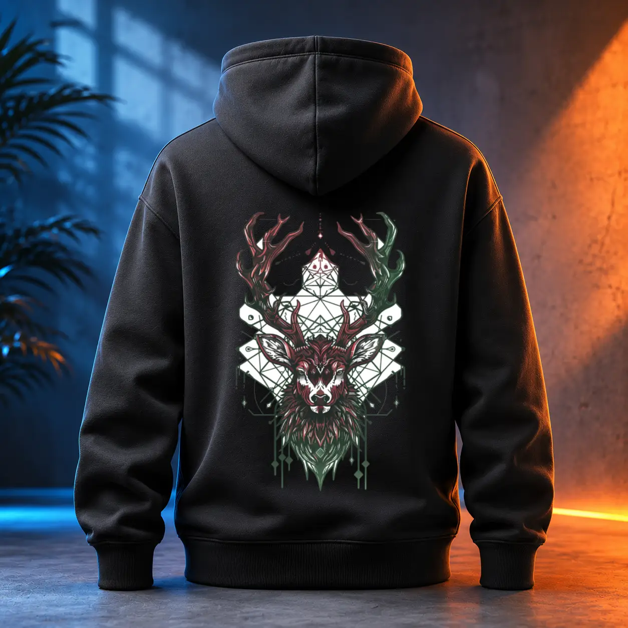 Unisex mikina - Enchanted Deer