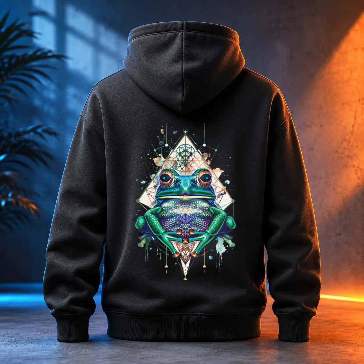 Unisex mikina - Cosmic Frog