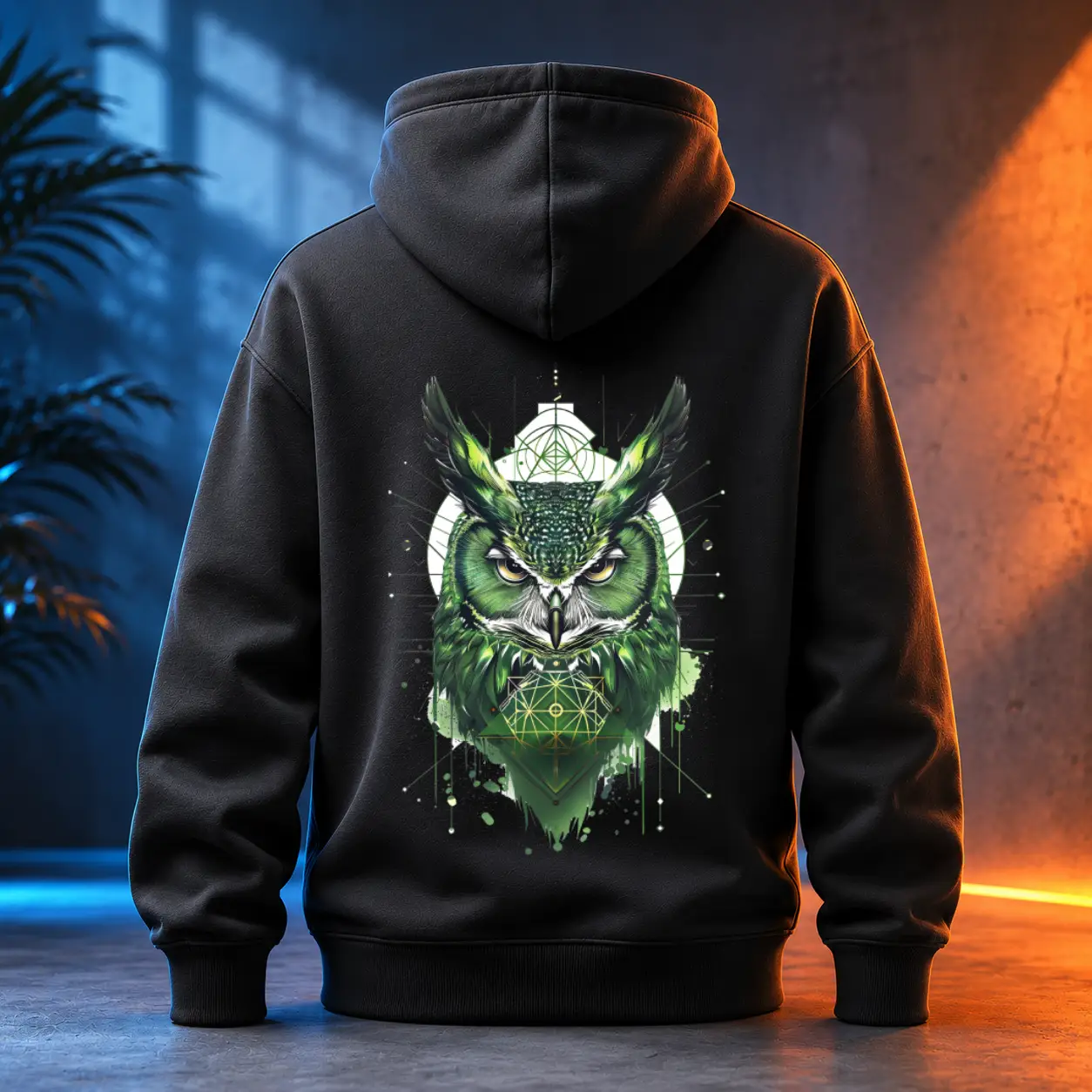 Unisex mikina - Esoteric Owl