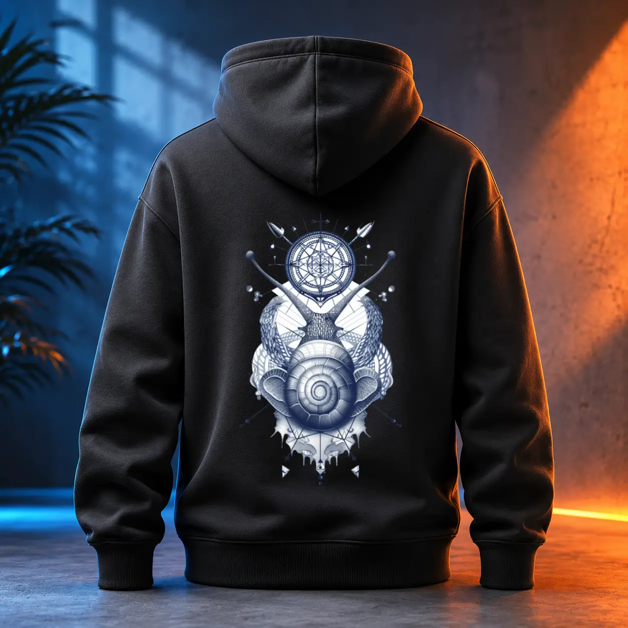 Unisex mikina - Hermetic Snail