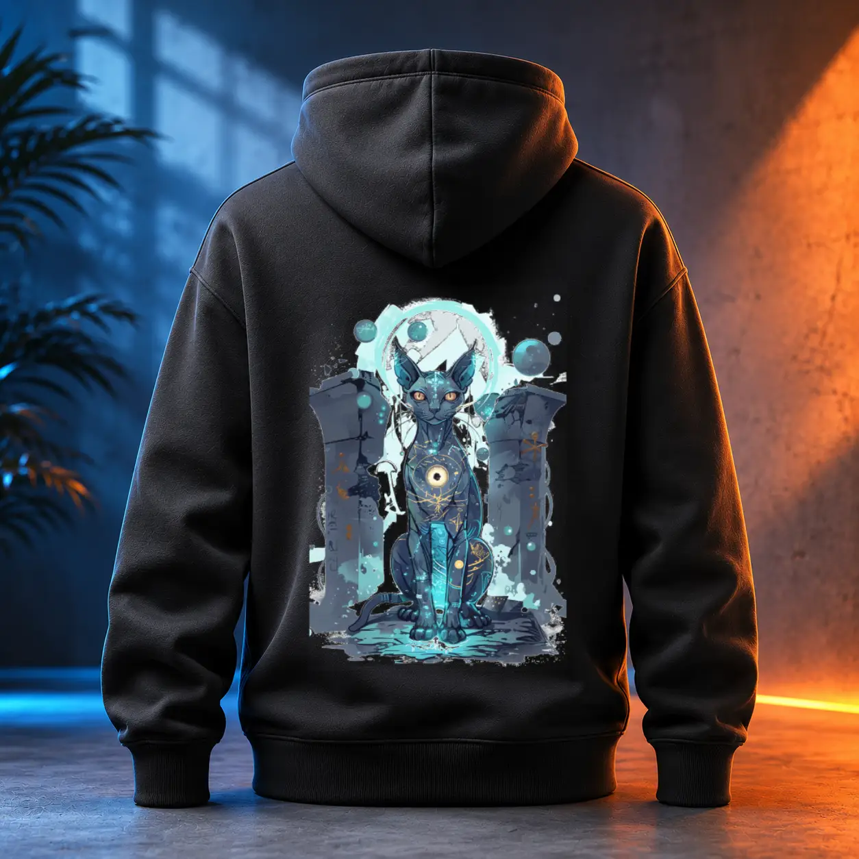 Unisex mikina - Magic Cat