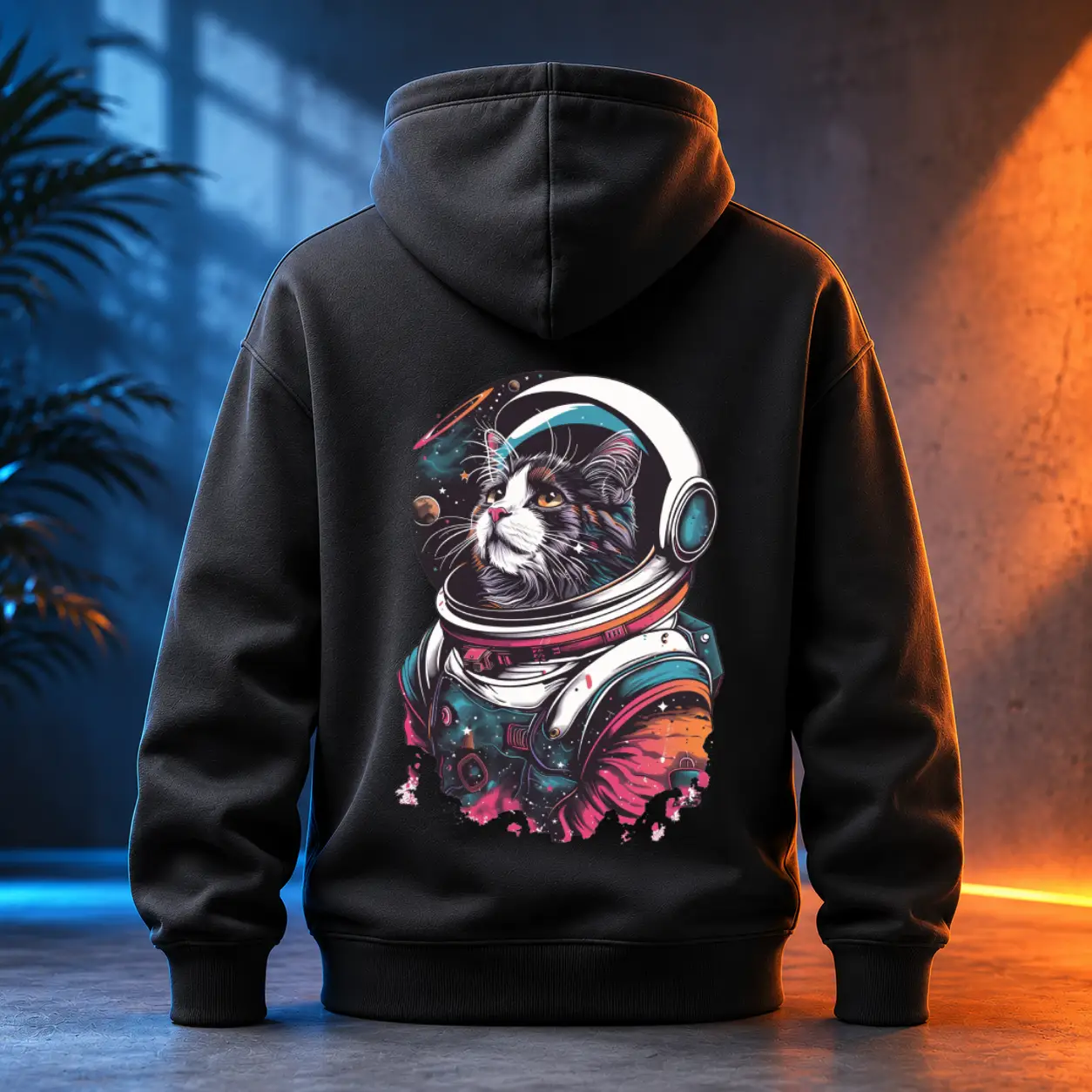 Unisex mikina - Astro Cat