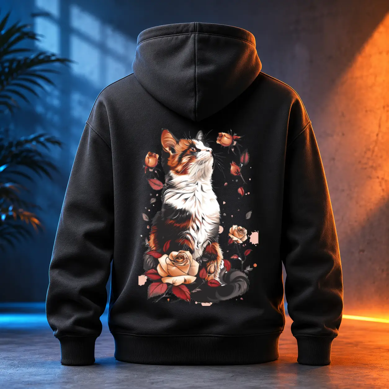 Unisex mikina - Autumn Cat