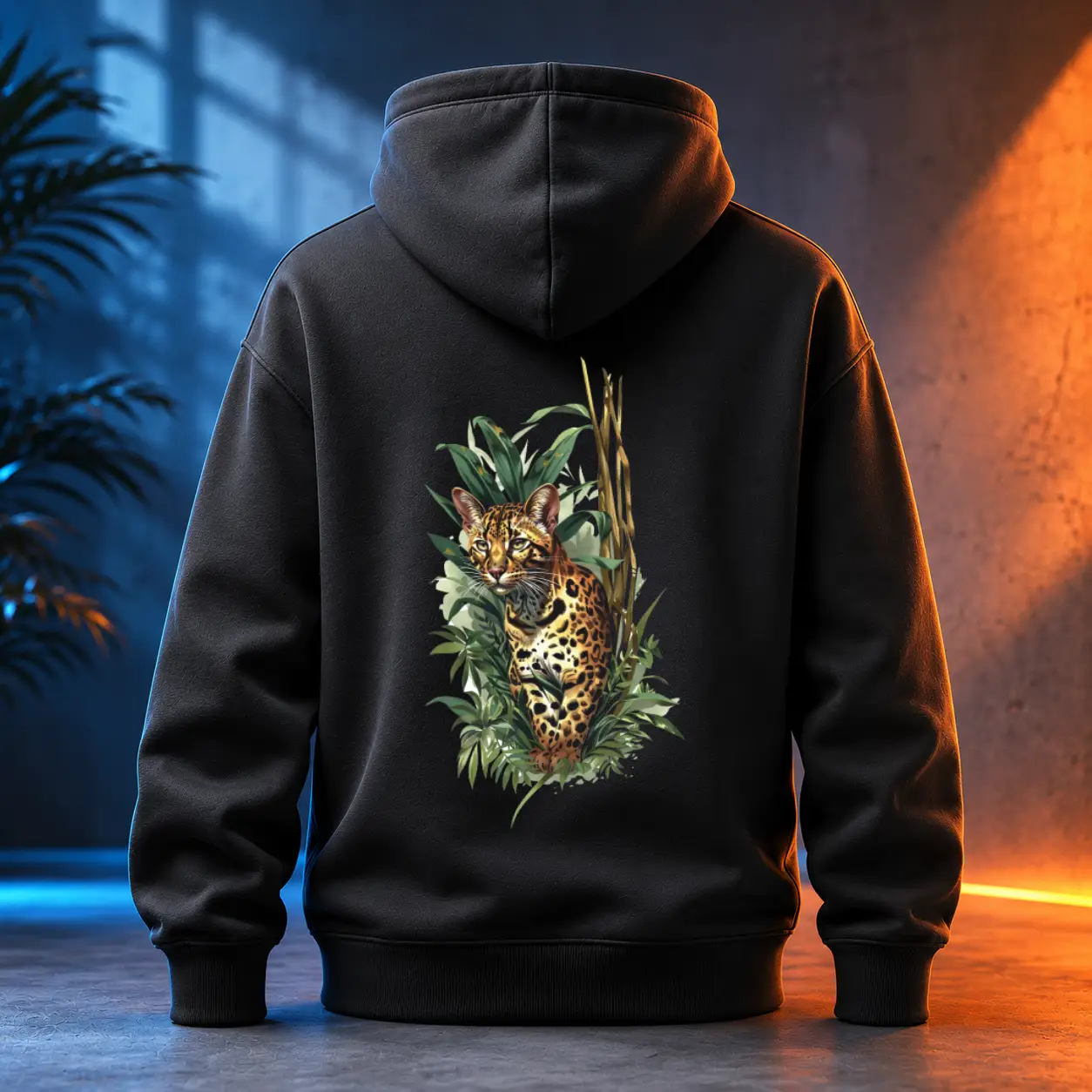 Unisex mikina - Tropical Cat