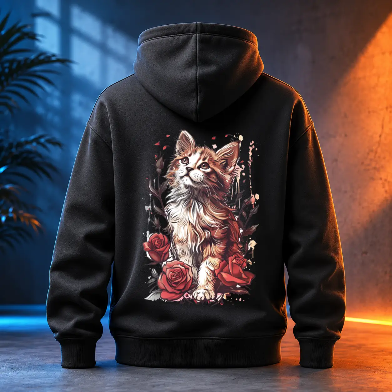 Unisex mikina - Scarlet Kitten