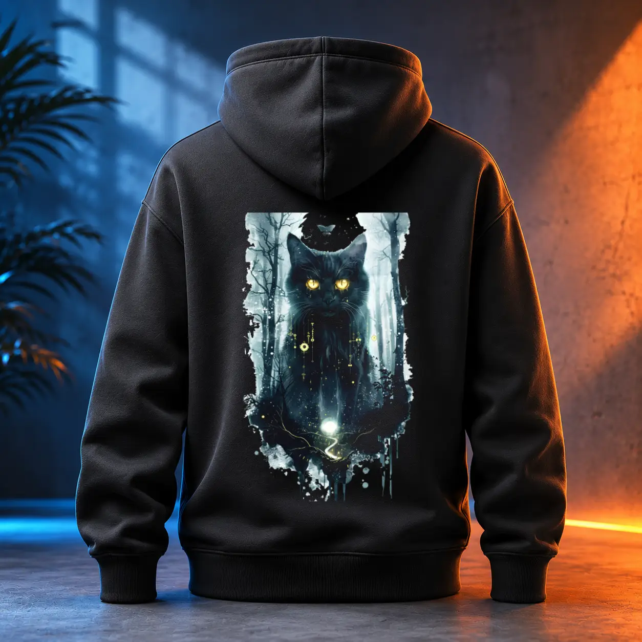 Unisex mikina - Forest Cat