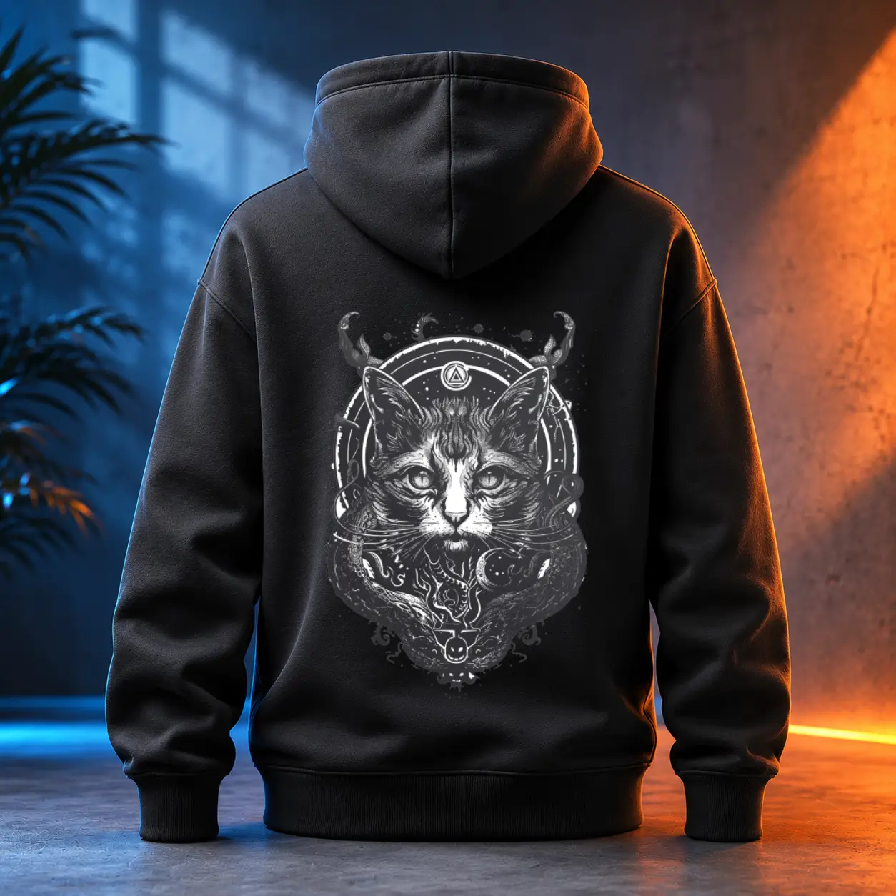 Unisex mikina - Horror Cat